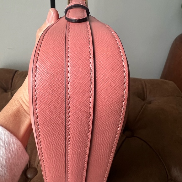 Kate Spade Madison Saffiano Leather Shoulder Bag in Coral Pink - Picture 8 of 10
